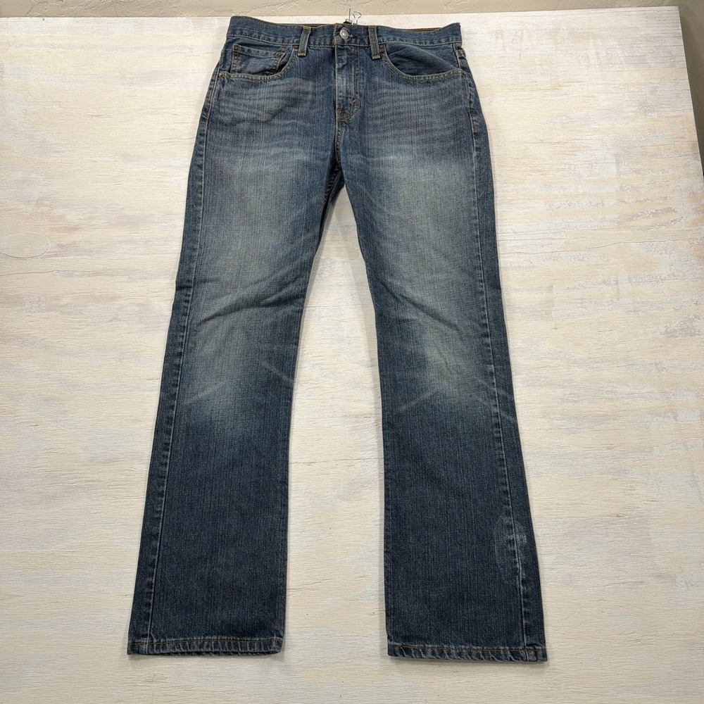 Levi's Jeans 527 Regular Taper W31 L32 Medium Wash Blue Denim Men